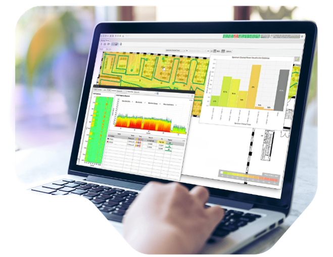 Professional wireless site survey and coverage planning software